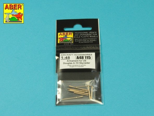 Aber A48115 Weapons set for the American Douglas A-1H Skyraider 1/48