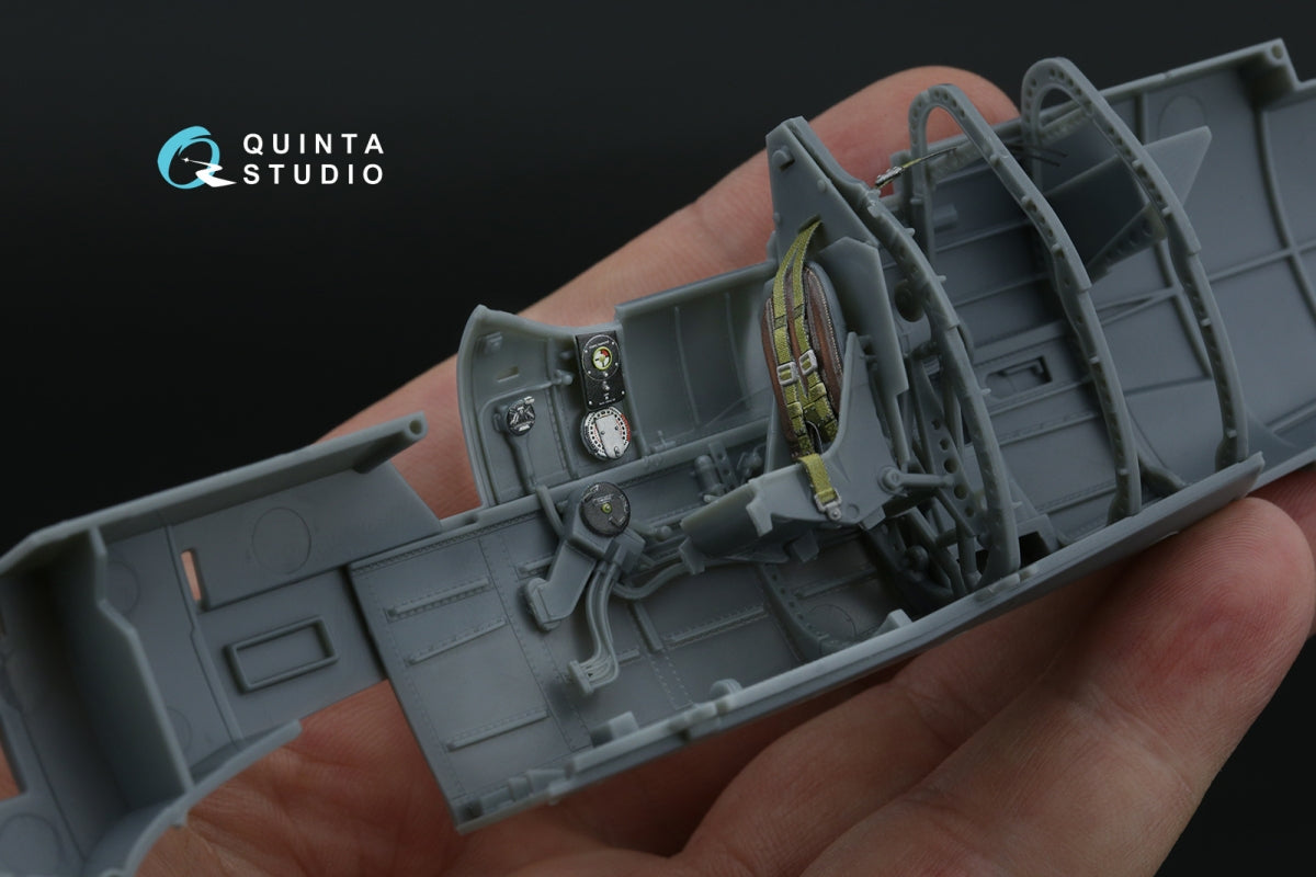Quinta Studio QD32244 Spitfire Mk.V 3D-Printed &amp;amp; colored Interior on decal paper (Kotare) 1/32 – image 10