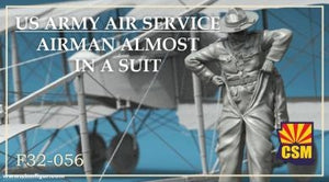 Copper State Models F32-056 US Army Air Service Airman almost in a suit 1/32 – image 2