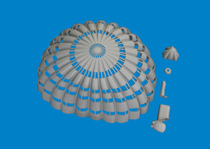 Eduard 672382 F-4E parachute PRINT FINE MOLDS 1/72 – immagine 3