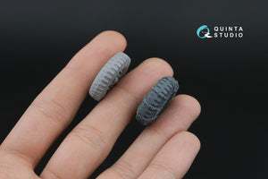 Quinta Studio QT35012 Dodge WC Family tire set with chains (Zvezda) 1/35 – image 6