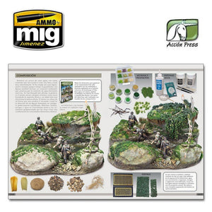 AMMO of Mig EURO0008 Jimenez LANDSCAPES OF WAR: THE GREATEST GUIDE - DIORAMAS VOL. 2 (English) – Bild 2