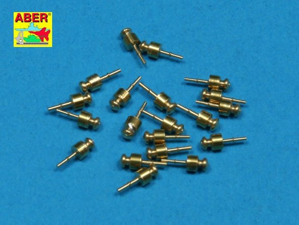 Aber 35D32 Set of 20 short insulators 1/35
