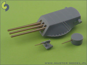 Master SM-350-049 USS Arizona armament - 14in (12pcs), 5in/51 (10pcs), 5in/25 (8pcs) barrels – imagen 7