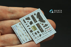 Quinta Studio QD48460 F4U-2 Corsair 3D-Printed coloured Interior on decal paper (Magic Factory) 1/48 – zdjęcie 2