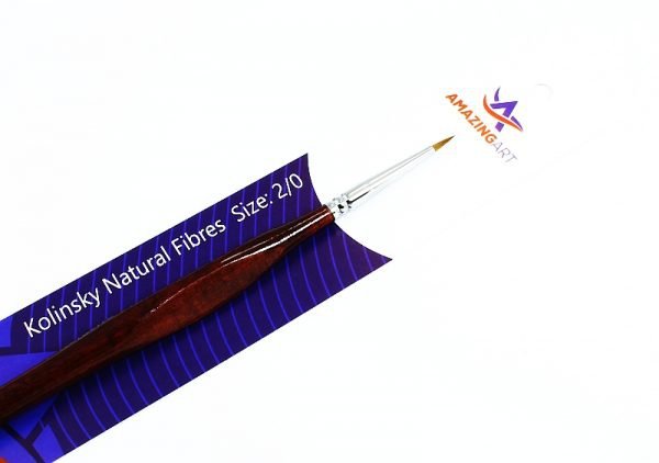 Amazing Art 12787 Kolinsky Round Brush 2/0