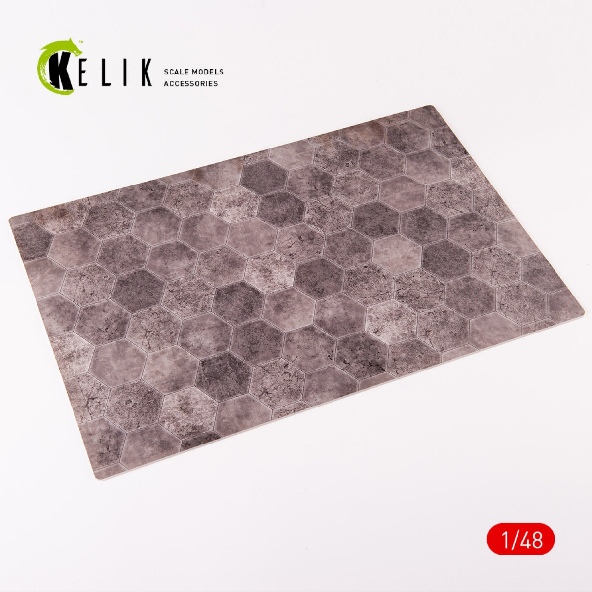 KELIK KS48023 Plaques hexagonales soviétiques 1930-1960 (Pistes jusqu'à 1000 m, voies de circulation, parkings - 1) - Acrylique 3 mm (410 x 270 mm) 410 g 1/48