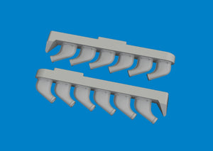 Eduard 672411 P-51 exhaust stacks PRINT TAMIYA 1/72 – Bild 3