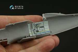 Quinta Studio QD48390 Macchi C.202 Folgore Late 3D-Printed &amp;amp; colored Interior on decal paper (Hasegawa/Eduard) 1/48 – immagine 11