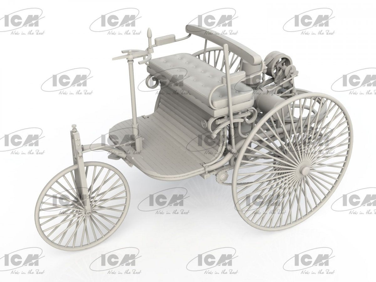 ICM 24042 Benz Patent-Motorwagen 1886 – EASY version 1/24 – Bild 4