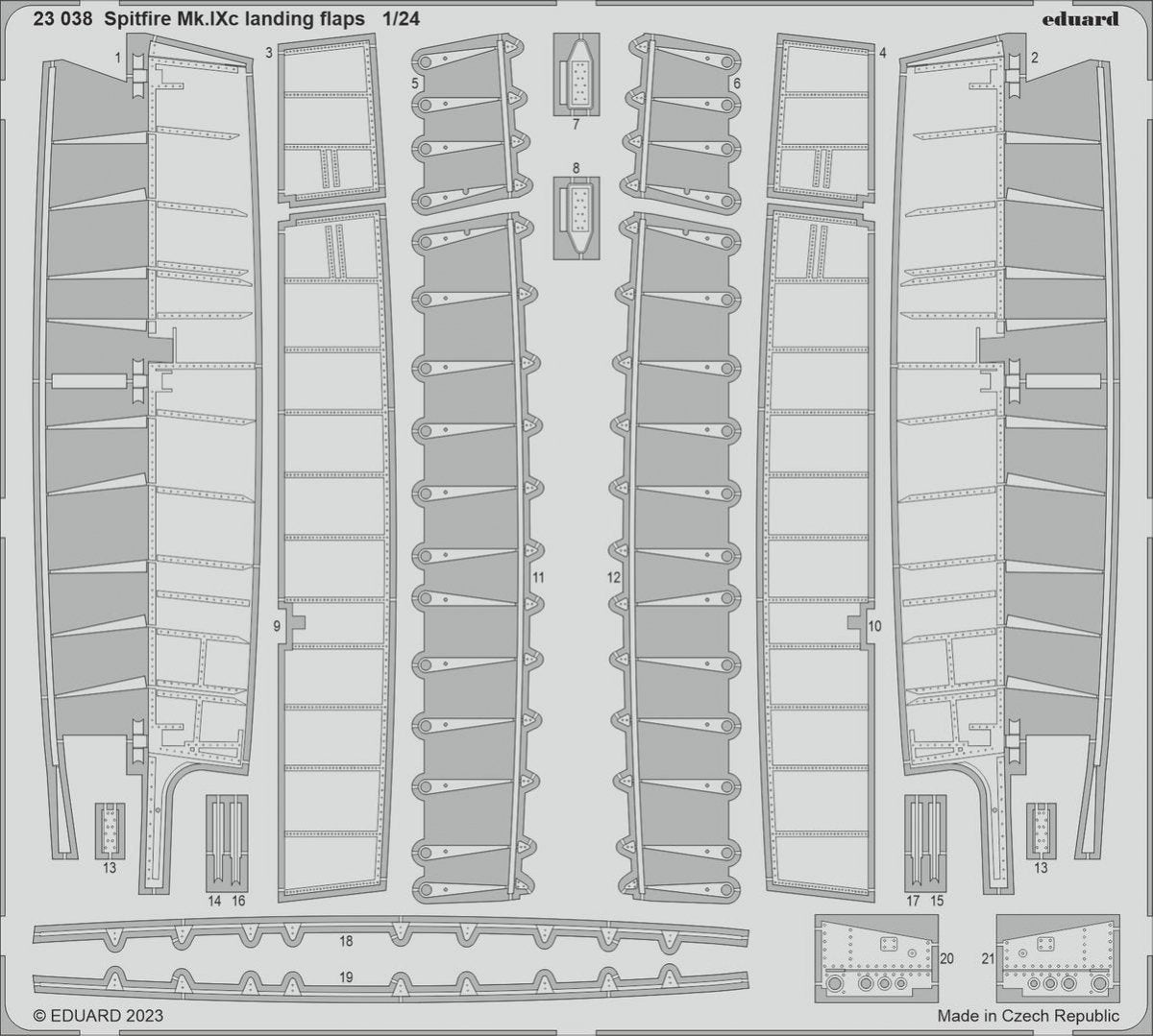Eduard BIG2405 Spitfire Mk. IXc AIRFIX 1/24 – zdjęcie 4