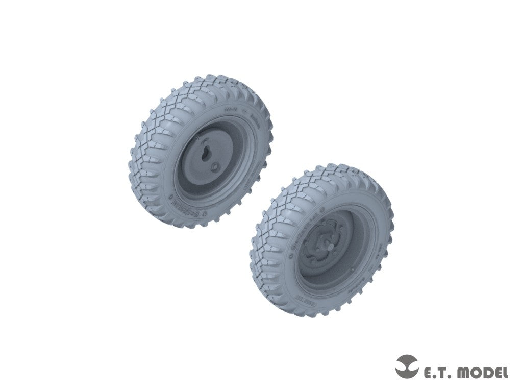 ET Model P35-136 WWII German Schwimmwagen Type166 Sagged wheels Wide For TAMIYA Kit 1/35 – Bild 4