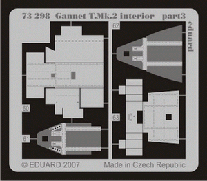 Eduard 73298 Gannet T. Mk.2 interior 1/72 TRUMPETER – Bild 3