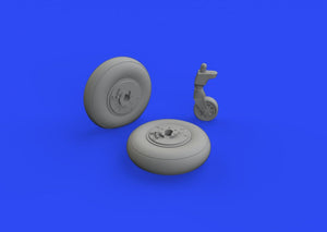 Eduard 648317 Ki-61-Id wheels TAMIYA 1/48 – imagen 2