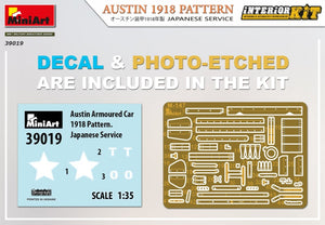 Miniart 39019 Austin 1918 Pattern. Japanese service Interior Kit 1/35 – obrázek 4