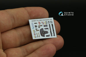 Quinta Studio QD48271 Hs 129B-2 3D-Printed &amp;amp; colored Interior on decal paper (Hasegawa) 1/48 – image 10