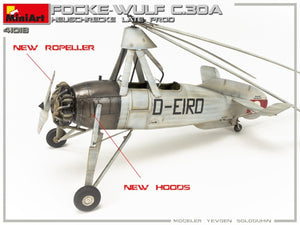 MiniArt 41018 FOCKE-WULF FW C.30A HEUSCHRECKE. LATE PROD 1/35 – obrázek 3