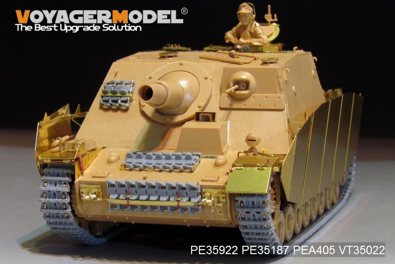 Voyager Model PE35922 WWII German Sturmpanzer IV Brummbar Late Version Basic For TAMIYA 35353 1/35 – imagen 15