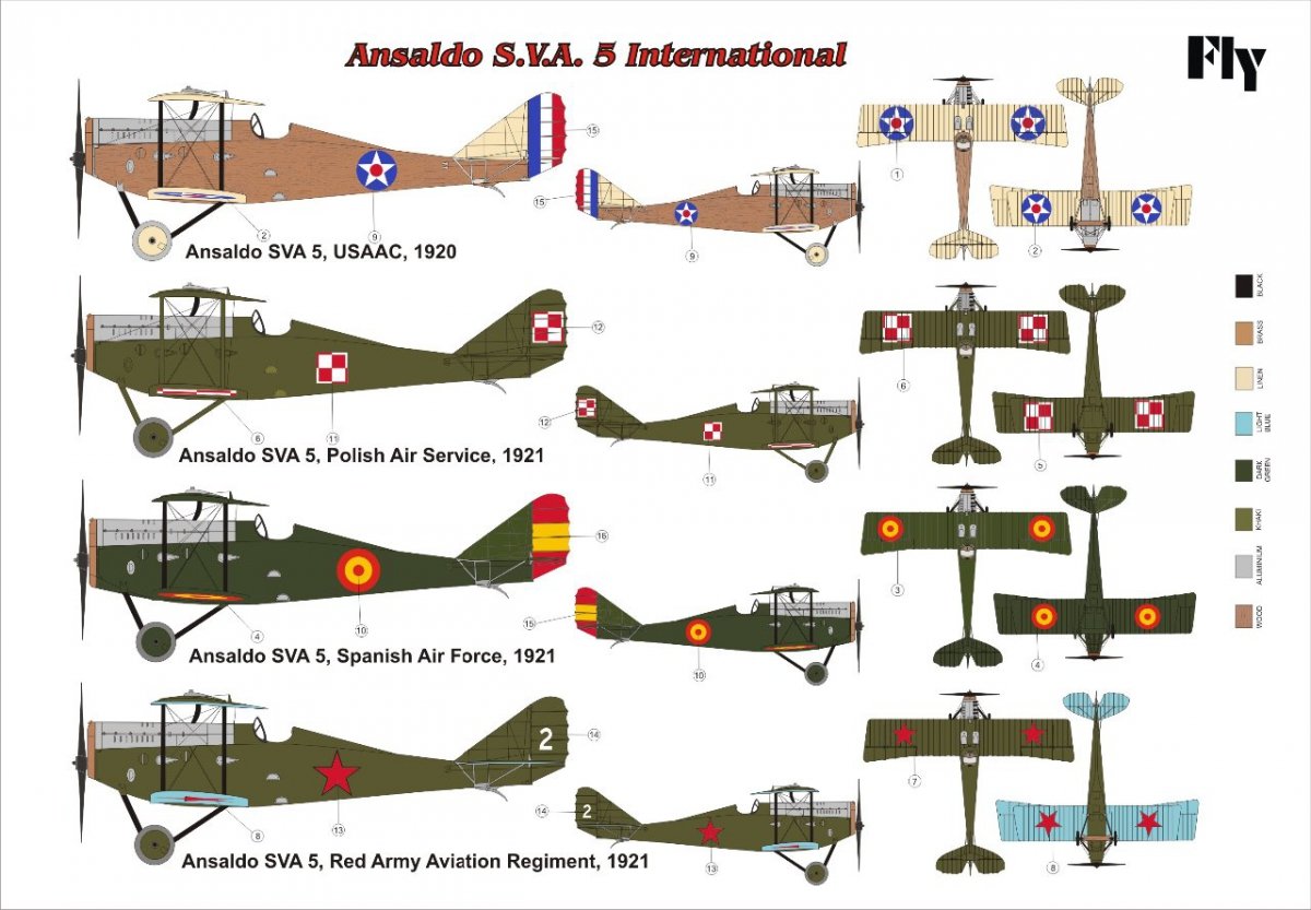 Fly 48018 Ansaldo SVA5 International 1/48 – Bild 4