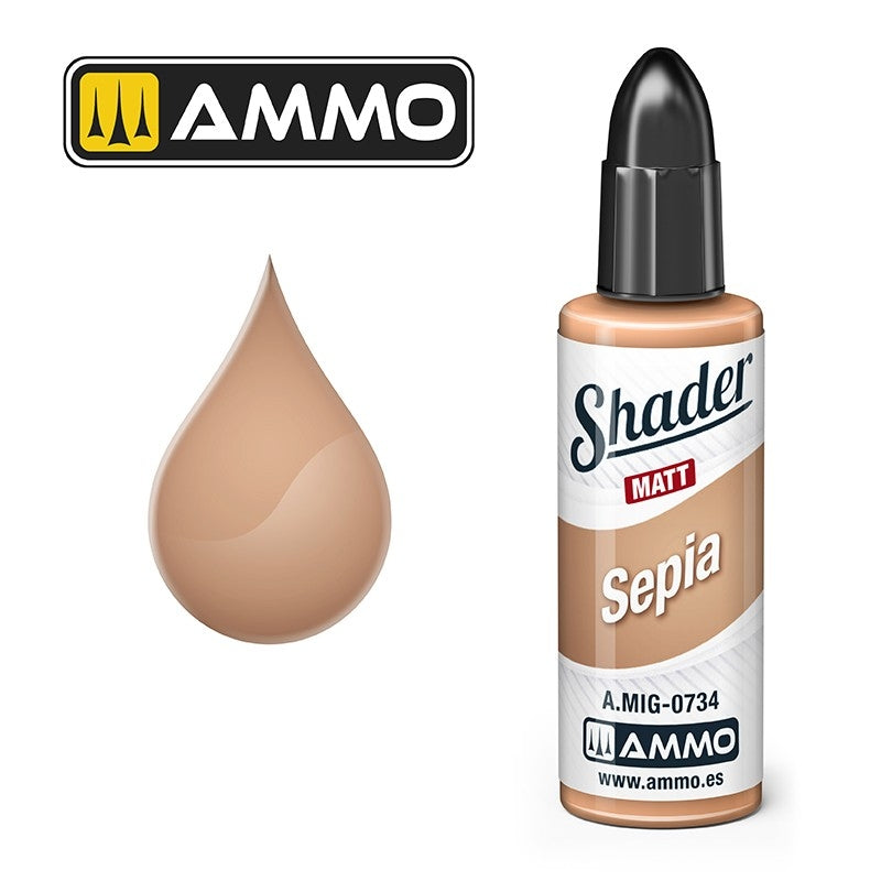 AMMO of Mig Jimenez A.MIG 0734 Sepia Shader Matt