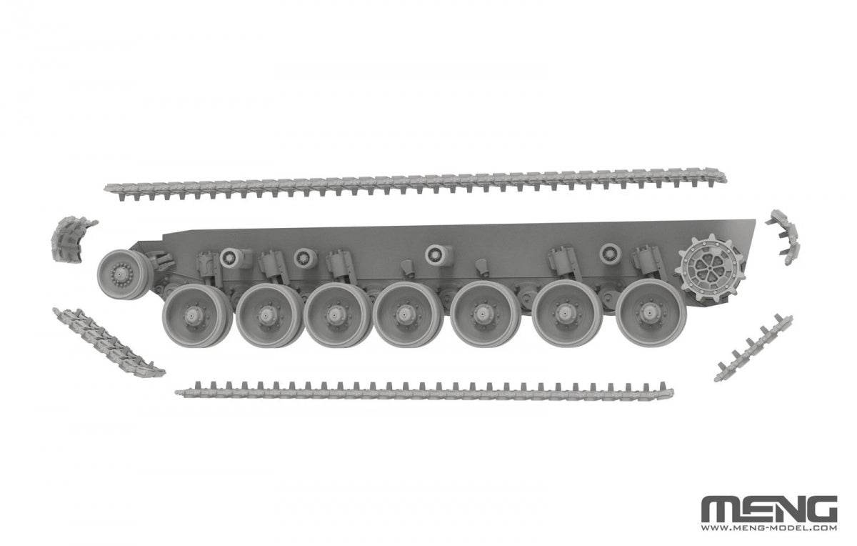 Meng Model 72-009 German Main Battle Tank Leopard 2 A4 1/72