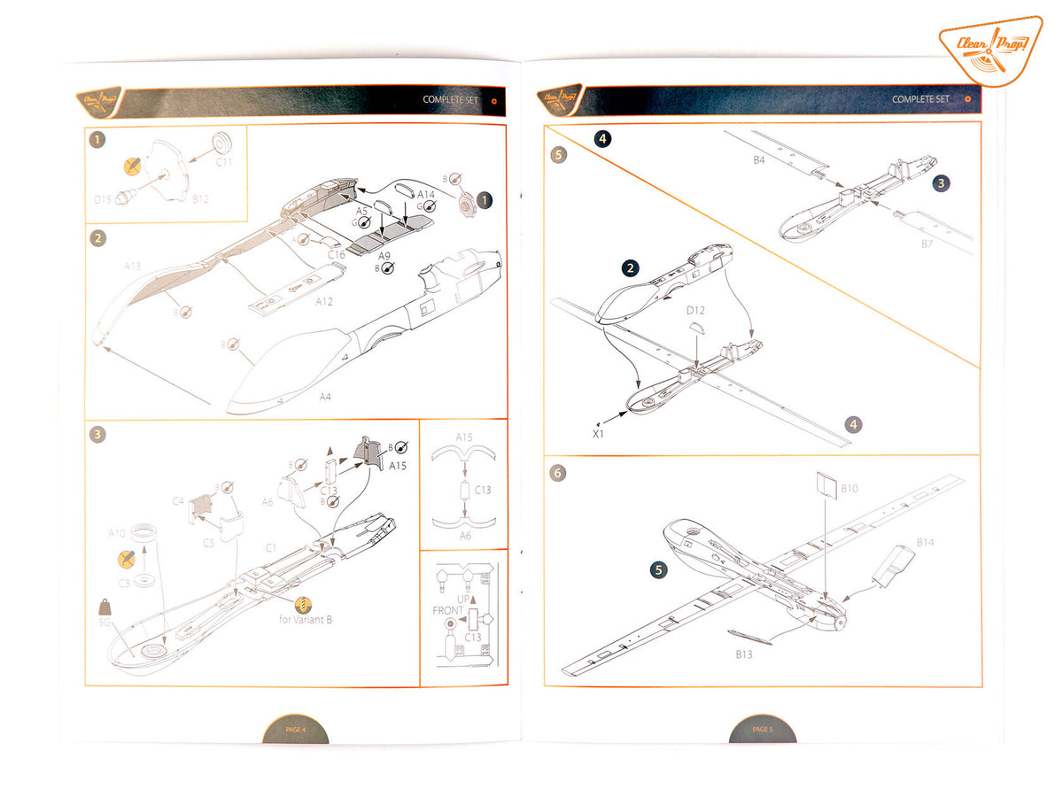 Clear Prop! CP72029 H-75M Hawk 1/72 – obrázek 26
