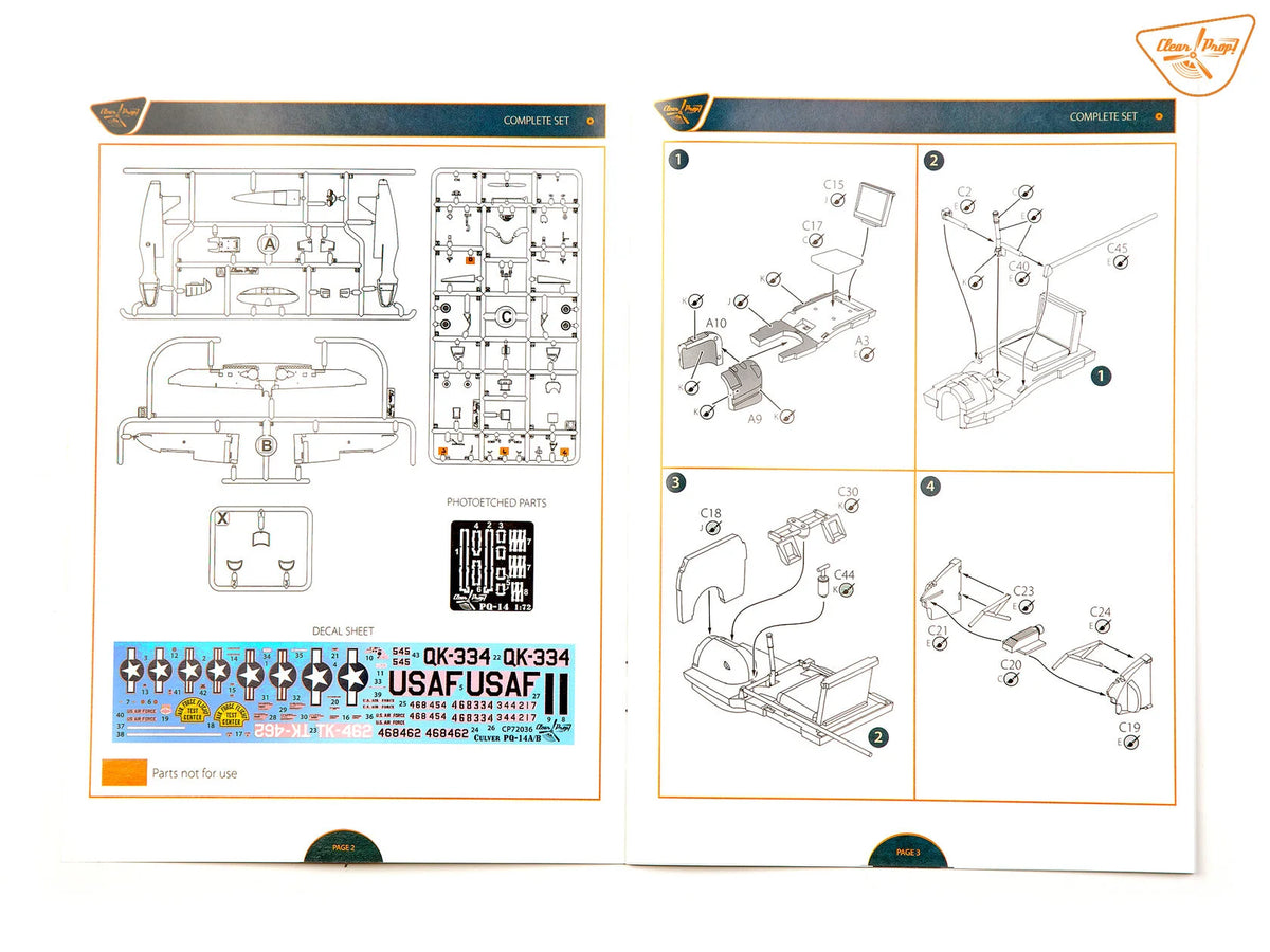 Clear Prop! CP72036 Culver PQ-14 A/B 1/72 – image 6