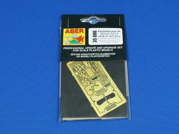 Aber 35086 2.8 cm sPzB41 (German gun) - contains parts for Sd.Kfz.25/11 (DRA) (1/35) – image 3