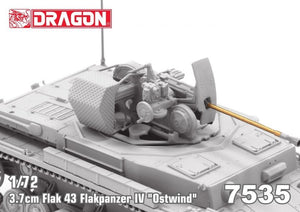 Dragon 7535 3.7cm FlaK 43 Flakpanzer IV &amp;quot;Ostwind&amp;quot; 1/72 – obrázek 4