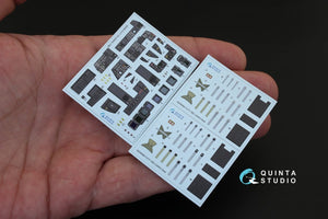 Quinta Studio QD48112 F-15I 3D-Printed &amp;amp; colored Interior on decal paper (for GWH kit) 1/48 – image 3