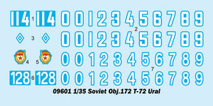 Trumpeter 09601 Soviet Obj.172 T-72 Ural 1/35 – zdjęcie 4