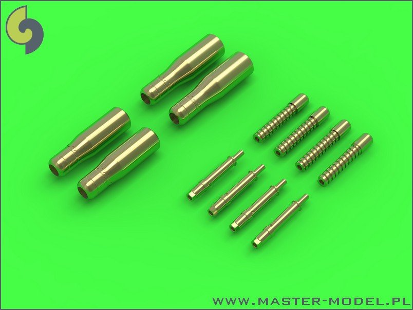 Master AM-32-074 Hawker Hurricane Mk IIC - Hispano Mk I 20mm cannons (with flat recoil springs) 1/32