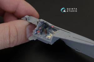 Quinta Studio QD48156 FW 190A-5 3D-Printed &amp;amp; colored Interior on decal paper (for Hasegawa kit) 1/48 – image 2