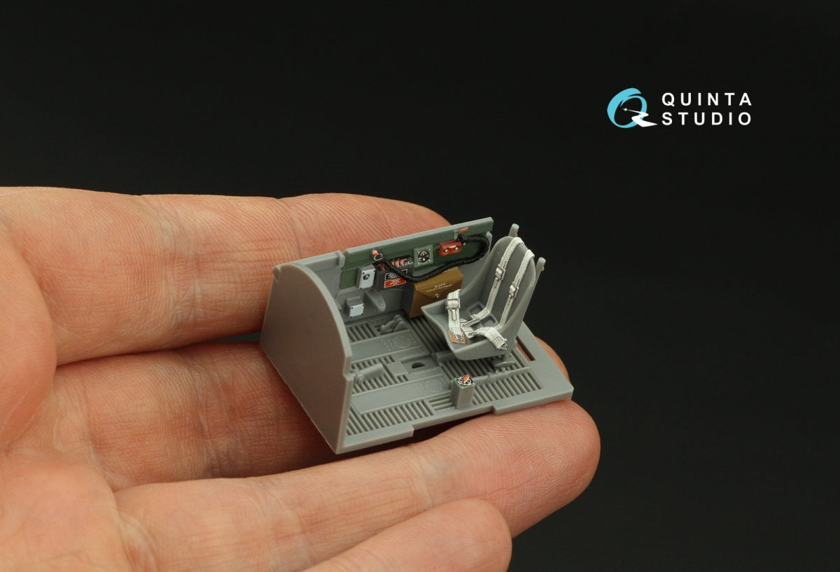 Quinta Studio QD48336 P-47D Thunderbolt Razorback 3D-Printed &amp;amp; colored Interior on decal paper (Tamiya) 1/48 – Bild 5