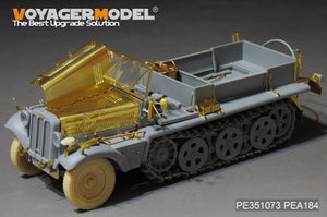 Voyager Model PE351073 WWII German Sd.Kfz.10 Asuf.B Half Track Early Version（For DRAGON 6731） 1/35 – image 2