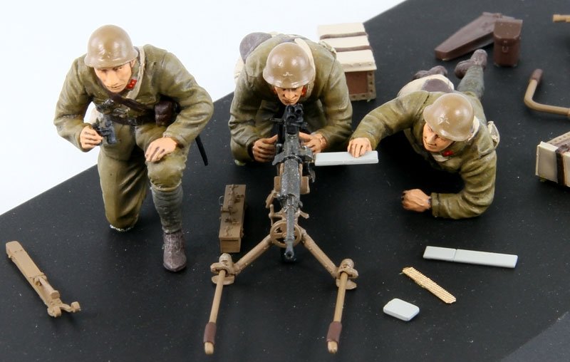 Pit-Road G39 IJA Type 92 Heavy Machine Gun with Figure 1/35 – image 5