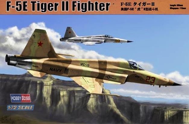Hobby Boss 80207 F-5E Tiger II fighter 1/72