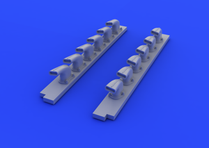Eduard 632184 Bf 109G-2/4 exhaust stacks REVELL 1/32 – image 2