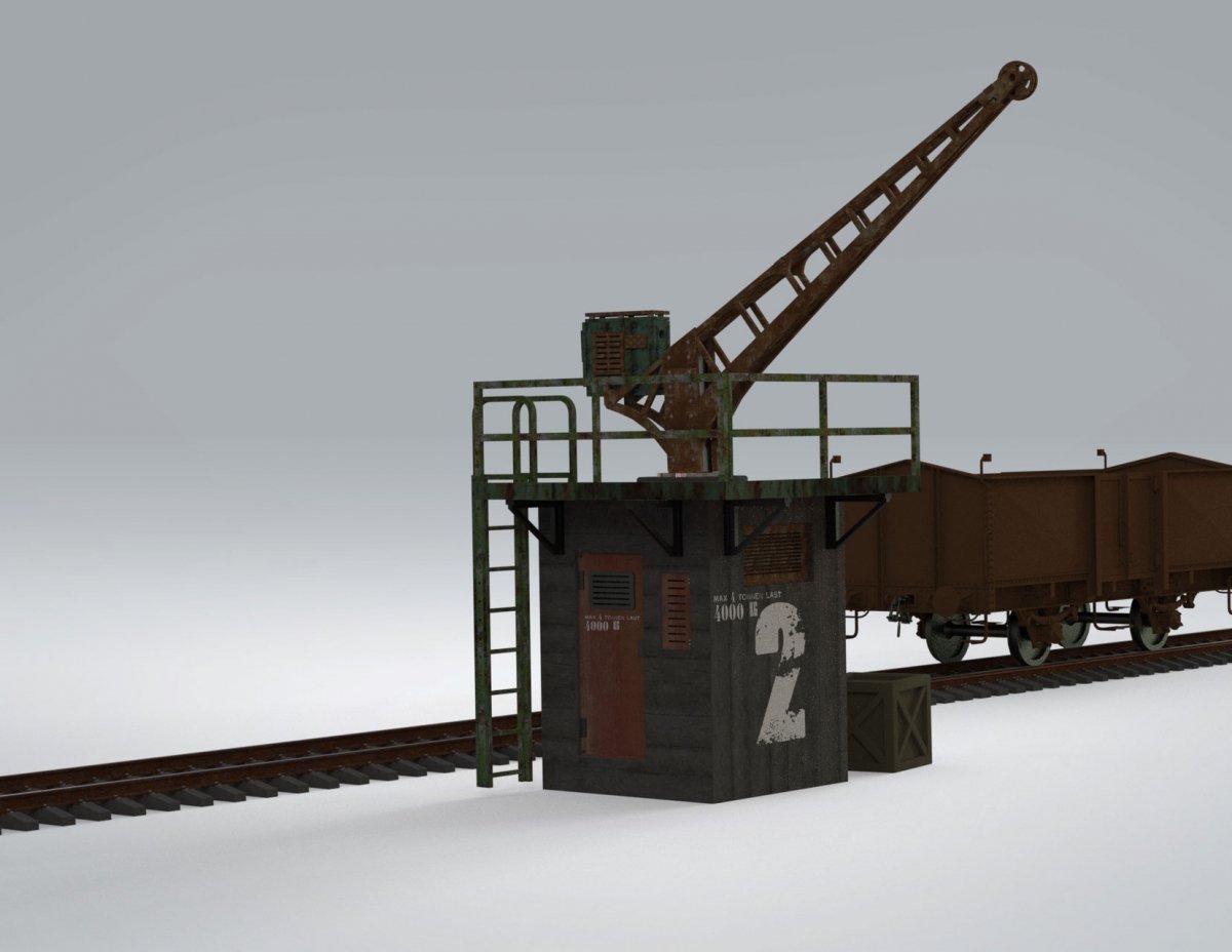 RT-Diorama 35309 4to. Railroad-Crane 1/35 – Bild 4