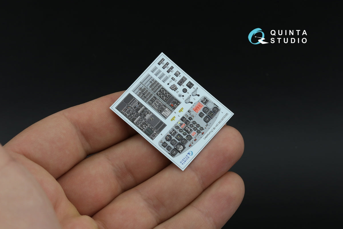 Quinta Studio QDS-35158 UH-1B 3D-Printed &amp;amp; colored Interior on decal paper (Trumpeter) (Small version) 1/35 – obrázek 10