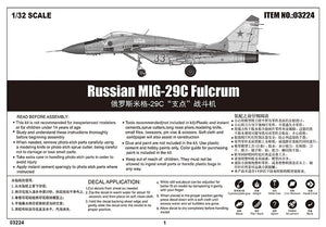 Trumpeter 03224 Russian Mikoyan MIG-29C Fulcrum 1/32 – image 16