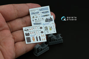 Quinta Studio QD+72167 Su-17UM3 3D-Printed &amp;amp; colored Interior on decal paper (Modelsvit) (with 3D-printed resin part) 1/72 – image 13