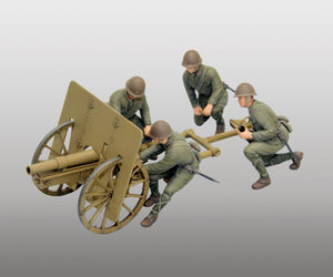 Fine Molds FM38 Imperial Japanese Army Artillery Type 41 75mm Mountain Gun 1/35 – immagine 4
