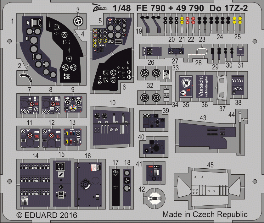Eduard BIG49163 For 17Z-2 1/48 ICM – image 4