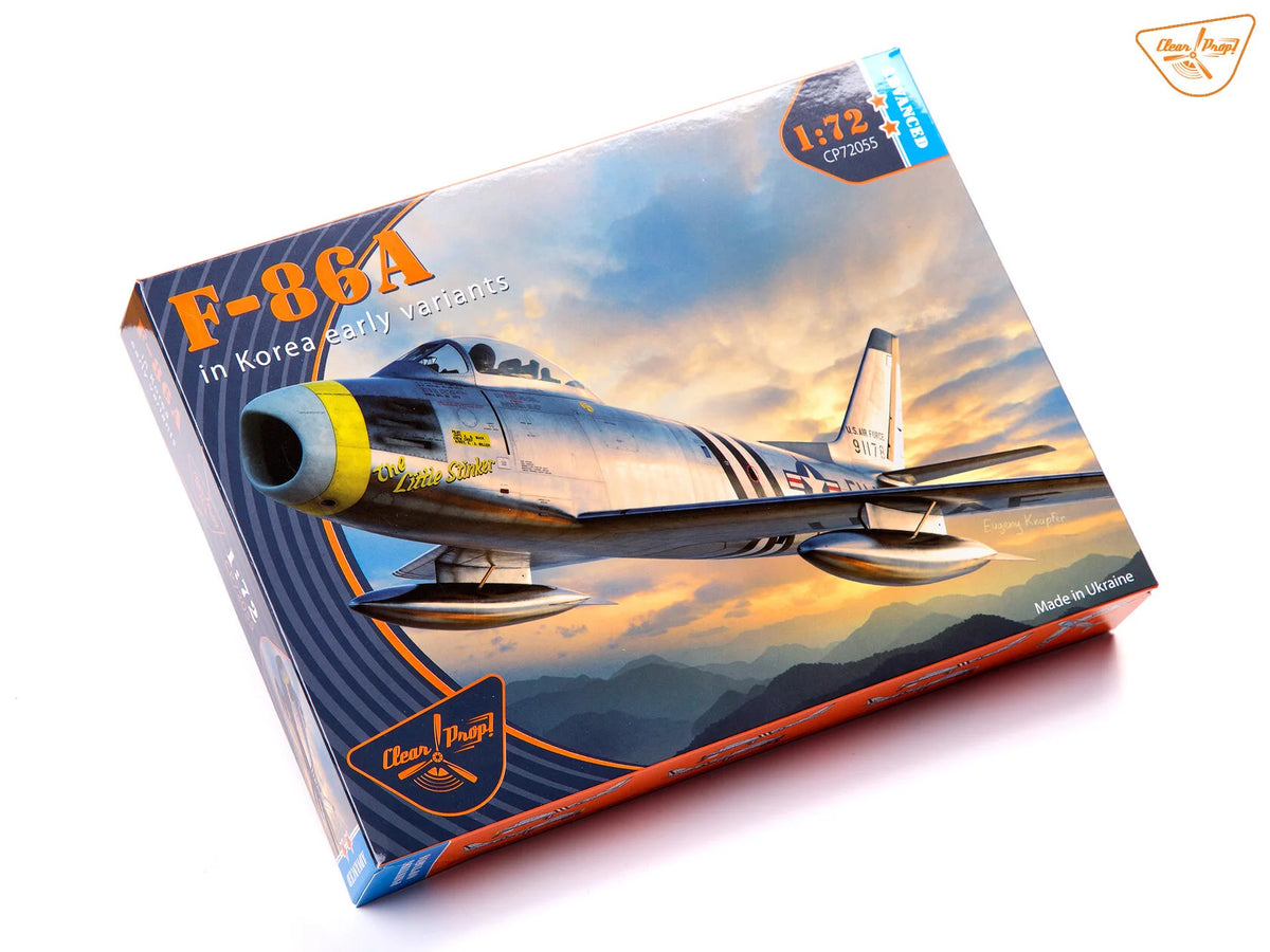 Clear Prop! CP72055 North American F 86 A Sabre in Korea - Early Variants (Advanced Kit) – obrázek 2