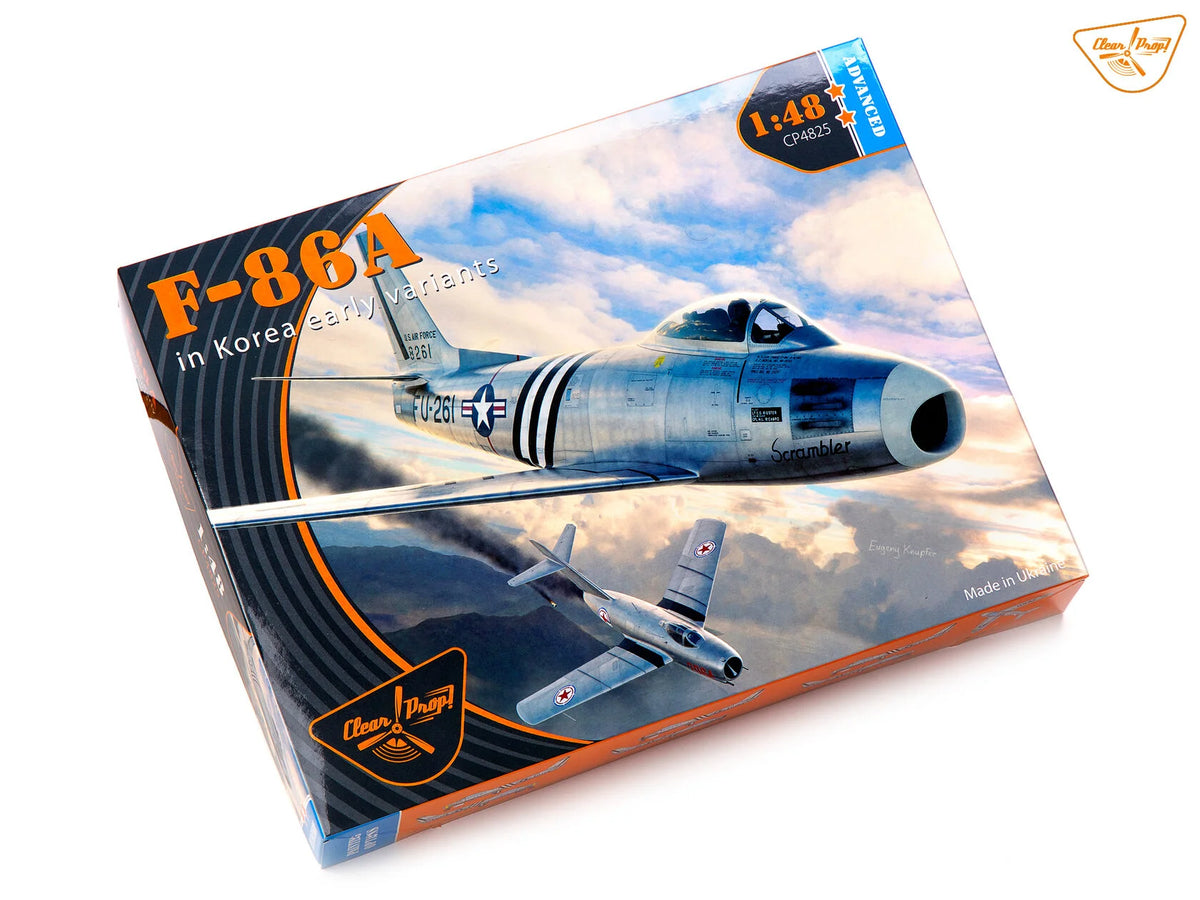 Clear Prop! CP4825 North American F-86 A Sabre in Korea Early Variants (Advanced Kit) 1/48 – imagen 2