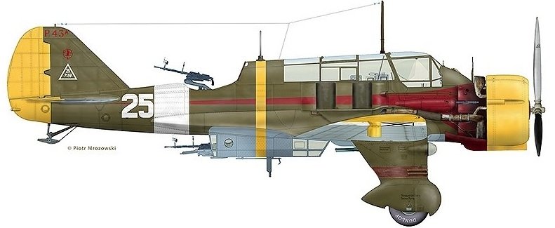 Mirage Hobby 481404 PZL.43 A &amp;#39;CHAYKA&amp;#39; Bulgarian Air Force 1941-1944 1/48 – Bild 3