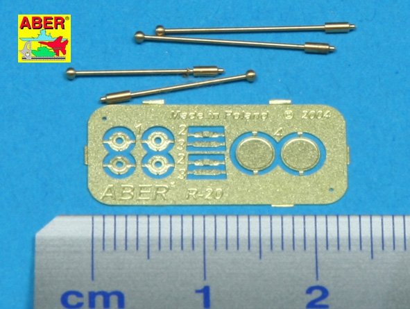Aber R-20 German with indicators for Sd.Kfz.234 - 4 pcs. 1/35 – image 2