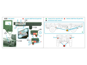 Quinta Studio QD35097 MAN mil gl family 3D-Printed &amp;amp; colored Interior on decal paper (Revell) 1/35 – image 2