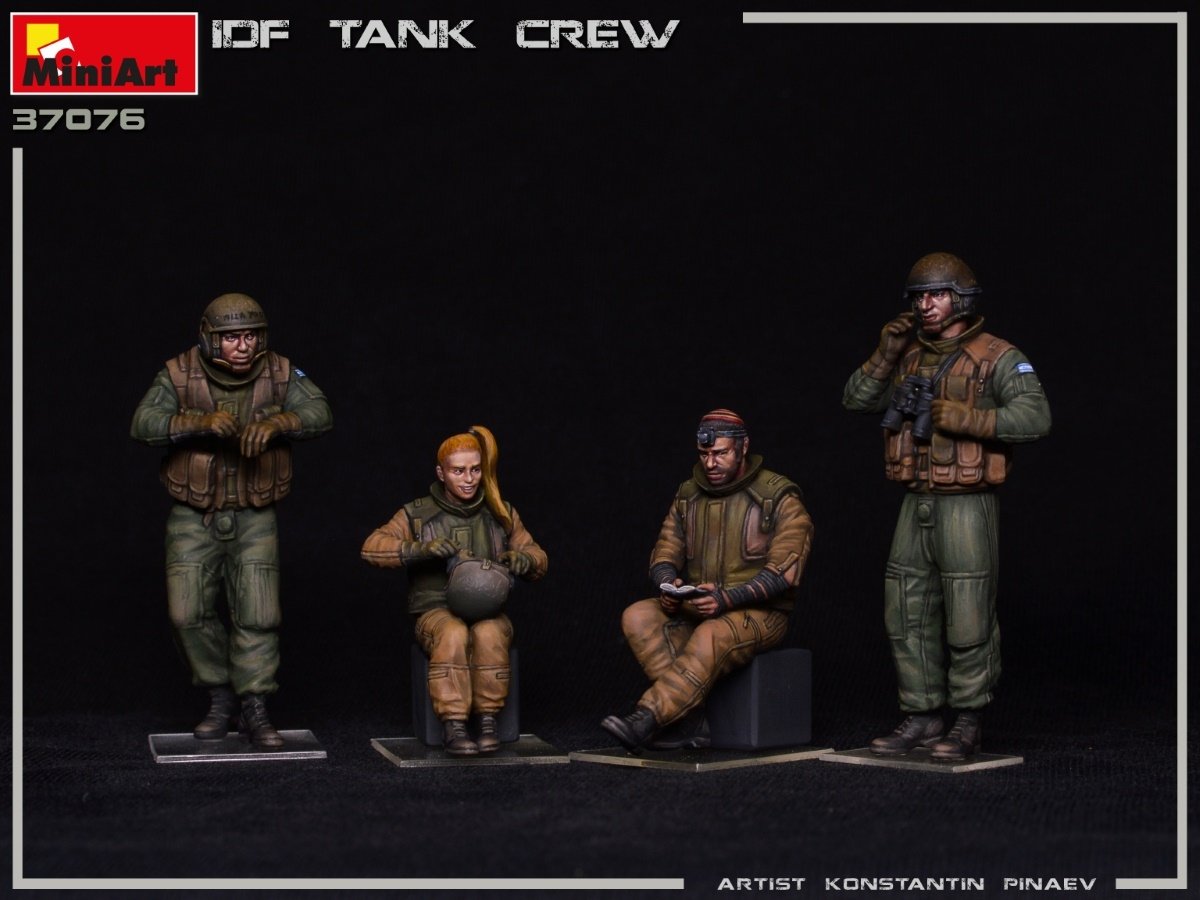 MiniArt 37076 IDF Tank Crew 1/35 – immagine 2